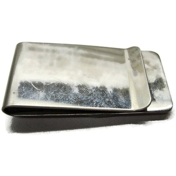 1960 One Franc Coin Money Clip Stainless Steel Wallet Credit Card Cash ID Holder - Picture 4 of 8